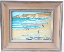 BOB VIGG (1932-2001) 'Sennen Study II' oil on board signed 14 x 19cm