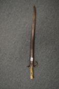 A sword bayonet.