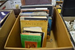 Antique and other books.