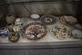 Quantity of Oriental ceramics.