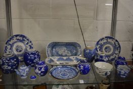 Chinese blue and white porcelain.