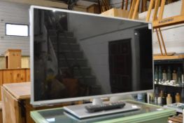 A small Panasonic flat screen TV.