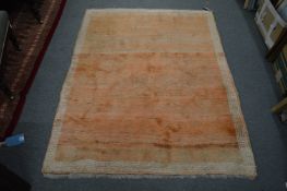 A contemporary woollen carpet, 162cm x 128cm.