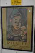 George Rouault, Art Exhibition poster.