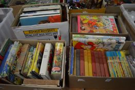 Quantity of childrens and other books.