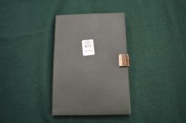 A Smythson notebook.
