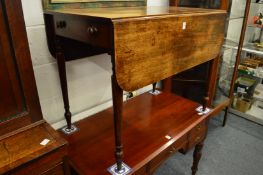A 19th century mahogany Pembroke table.
