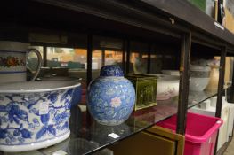 A large quantity of plant pots, jugs etc.