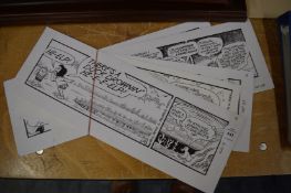 Bill Mevin and Maurice Dodd, original artwork for The Perishers.