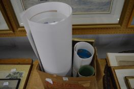 Various framed and unframed prints.