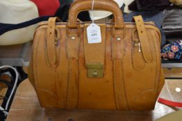 A leather doctors style bag.