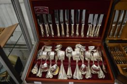 A good twelve place canteen of cutlery.