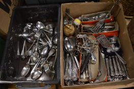 Various cutlery.