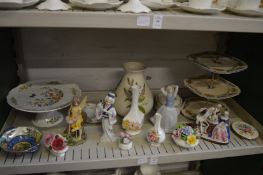 A quantity of decorative china.