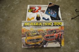 A Scalextric 300, boxed.