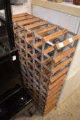 A wine rack.