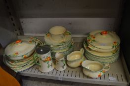 Quantity of Grindley Blossom china.