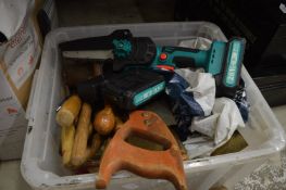 A box of tools.