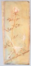 C. HARGRAVE MARTIN Cupids on a rose bush watercolour signed unframed 24 x 57cm