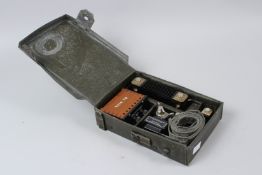 AN AVO LTD MODEL 7 AVOMETER TRANSFORMER AND VOLTAGE MULTIPLIER, cased.