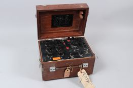 A WHEATSTONE BRIDGE TYPE 5599 GALVANOMETER.