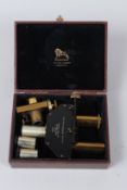 W. WATSON & SONS LTD., A HIGH POWER BINOCULAR EYEPIECE, No. 40426, in its original fitted case;