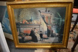 Two decorative prints.