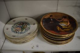 Decorative collectors plates.