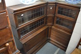 A globe wernicke corner bookcase.