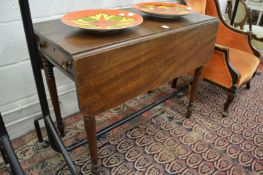 A 19th century mahogany Pembroke table.