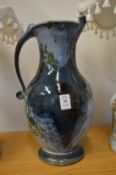 A large studio pottery jug.