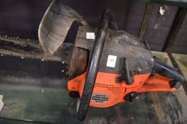 A Sachs Dolmar chainsaw.