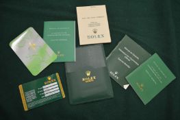 Rolex ephemera.