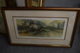 Three decorative prints.