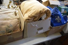 Textiles to include cushions.