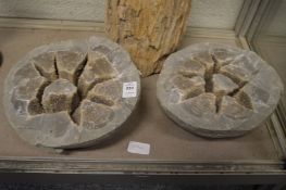 A large two part mineral sample.