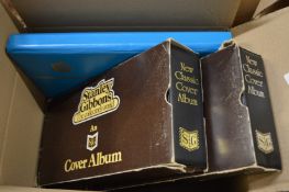 GB stamps, two classic cover albums in their original SG cover box slip cases, 80 FDC's from 1965-