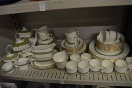 A Royal Doulton Rondelay eight place dinner, tea and coffee service.