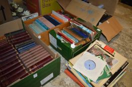 Quantity of books and records.