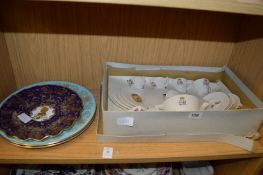 Royal Commemorative china to include childs boxed tea service and other items.