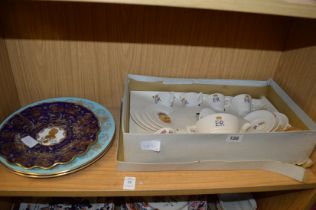 Royal Commemorative china to include childs boxed tea service and other items.