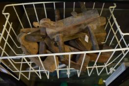 Old wood working planes.