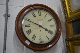 A circular wall clock, the dial signed Smiths, Enfield, London.