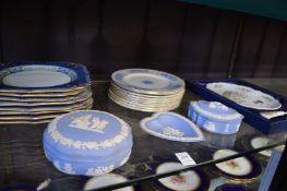 Wedgwood Jasperware trinket boxes etc.