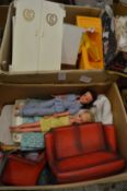 Sindy dolls with accessories etc.
