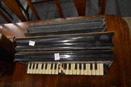 An old piano accordion.