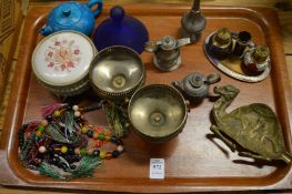A collection of decorative items.