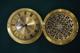 A Jaeger travelling or bedside clock.