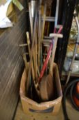 Old gardening tools etc.