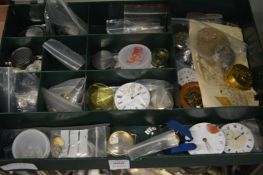 Quantity of watch parts.